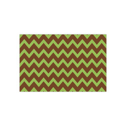 Green & Brown Toile & Chevron Small Tissue Papers Sheets - Heavyweight