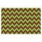 Green & Brown Toile & Chevron Tissue Paper - Heavyweight - XL - Front