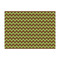 Green & Brown Toile & Chevron Tissue Paper - Lightweight - Large - Front