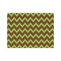 Green & Brown Toile & Chevron Medium Tissue Papers Sheets - Lightweight