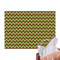 Green & Brown Toile & Chevron Tissue Paper Sheets - Main