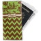 Green & Brown Toile & Chevron Vinyl Document Wallet - Main