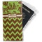 Green & Brown Toile & Chevron Travel Document Holder
