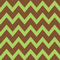Green & Brown Toile & Chevron Wallpaper & Surface Covering (Peel & Stick 24"x 24" Sample)