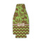 Green & Brown Toile & Chevron Zipper Bottle Cooler (Personalized)