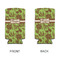 Green & Brown Toile 12oz Tall Can Sleeve - APPROVAL