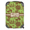 Green & Brown Toile 13" Hard Shell Backpacks - FRONT