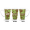 Green & Brown Toile 16 Oz Latte Mug - Approval