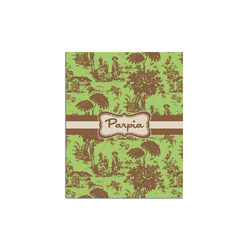 Green & Brown Toile Posters - Matte - 16x20 (Personalized)