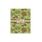 Green & Brown Toile 16x20 - Matte Poster - Front View