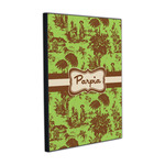 Green & Brown Toile Wood Prints (Personalized)