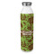 Green & Brown Toile 20oz Stainless Steel Water Bottle - Full Print (Personalized)
