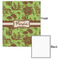 Green & Brown Toile 20x24 - Matte Poster - Front & Back