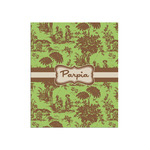 Green & Brown Toile Poster - Matte - 20x24 (Personalized)