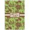 Green & Brown Toile 24x36 - Matte Poster - Front View