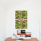 Green & Brown Toile 24x36 - Matte Poster - On the Wall