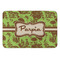 Green & Brown Toile Anti-Fatigue Kitchen Mat (Personalized)