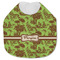 Green & Brown Toile Baby Bib - AFT closed