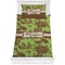Green & Brown Toile Comforter Set - Twin XL (Personalized)