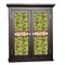Green & Brown Toile Cabinet Decal - XLarge (Personalized)