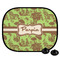 Green & Brown Toile Car Side Window Sun Shade (Personalized)