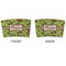 Green & Brown Toile Coffee Cup Sleeve - APPROVAL