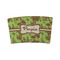 Green & Brown Toile Coffee Cup Sleeve - FRONT