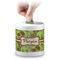 Green & Brown Toile Coin Bank (Personalized)