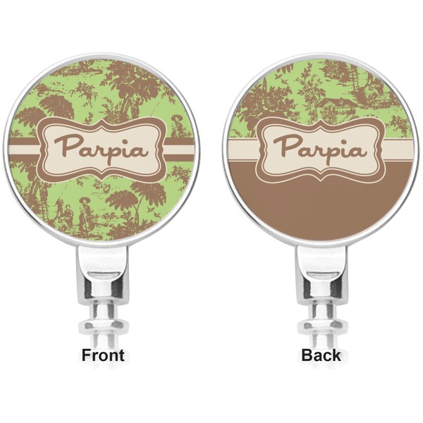 Green & Brown Toile Corkscrew - Apvl