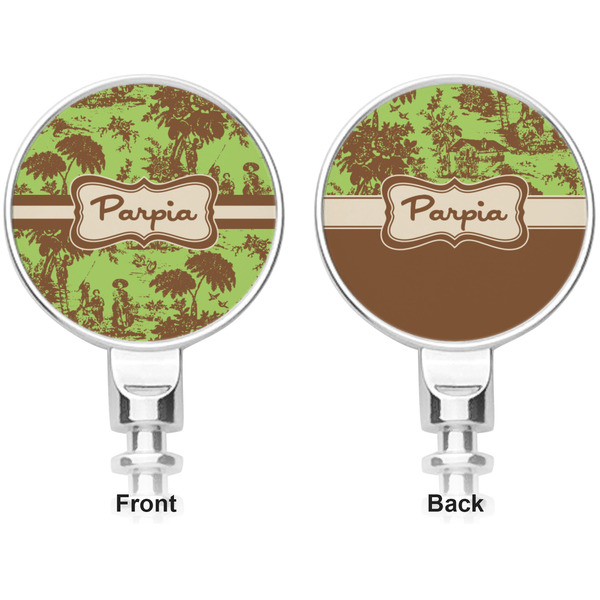 Green & Brown Toile Corkscrew - Apvl