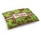 Green & Brown Toile Dog Bed