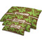 Green & Brown Toile Dog Beds - MAIN (sm, med, lrg)