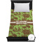 Green & Brown Toile Duvet Cover (TwinXL)