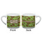Green & Brown Toile Espresso Cup - 6oz (Double Shot) (APPROVAL)