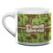 Green & Brown Toile Espresso Cup - 6oz (Double Shot) (MAIN)