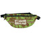 Green & Brown Toile Fanny Pack - Front