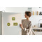 Green & Brown Toile Fridge Magnets - LIFESTYLE (all)