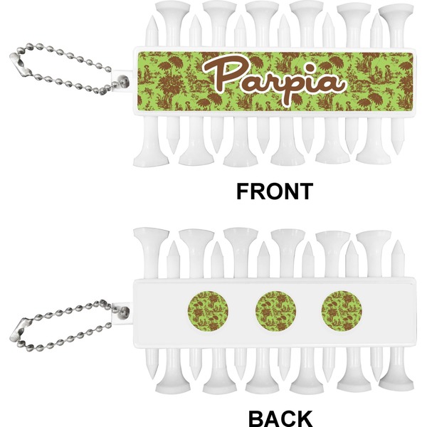 Green & Brown Toile Golf Buddy (Approval)