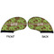 Green & Brown Toile Golf Club Covers - APPROVAL