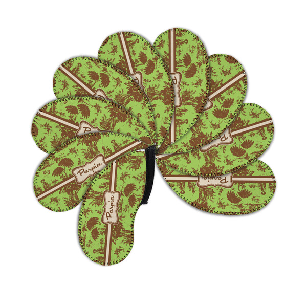 Green & Brown Toile Golf Club Covers - PARENT/MAIN (set of 9)