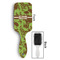 Green & Brown Toile Hair Brush - Approval