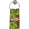 Green & Brown Toile Hand Towel (Personalized)