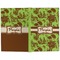 Green & Brown Toile Hard Cover Journal - Apvl