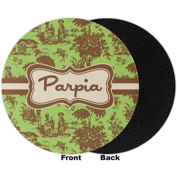 Green & Brown Toile Jar Opener - Apvl