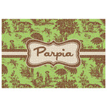 Green & Brown Toile 1014 pc Jigsaw Puzzle (Personalized)