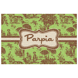 Green & Brown Toile Jigsaw Puzzle - 1000-piece (Personalized)
