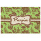 Green & Brown Toile Jigsaw Puzzle 1014 Piece - Front