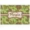 Green & Brown Toile Jigsaw Puzzle - 1000-piece (Personalized)