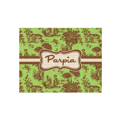 Green & Brown Toile 252 pc Jigsaw Puzzle (Personalized)