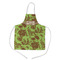 Green & Brown Toile Kid's Aprons - Medium Approval